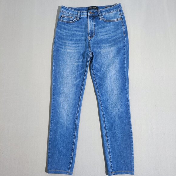 Judy Blue jeans women's size 9/29 (27) denim blue colour skinny fit high rise - Picture 1 of 15